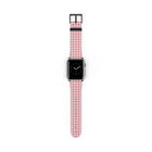 Blush & Cream Gingham Correa para smartwatch