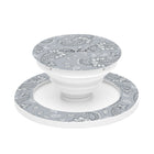 Dusty Blue Paisley Agarre y soporte para móvil