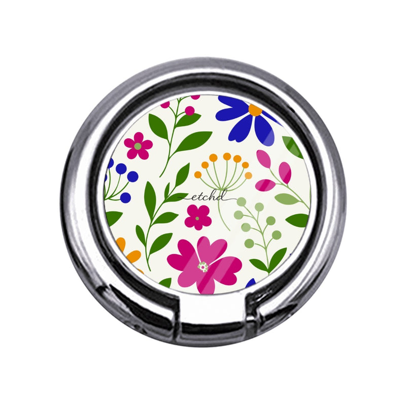 Funky Floral Slim Ring Holder-zoom-