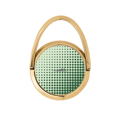 Matcha Halftone Hoop Ring Holder by etchd