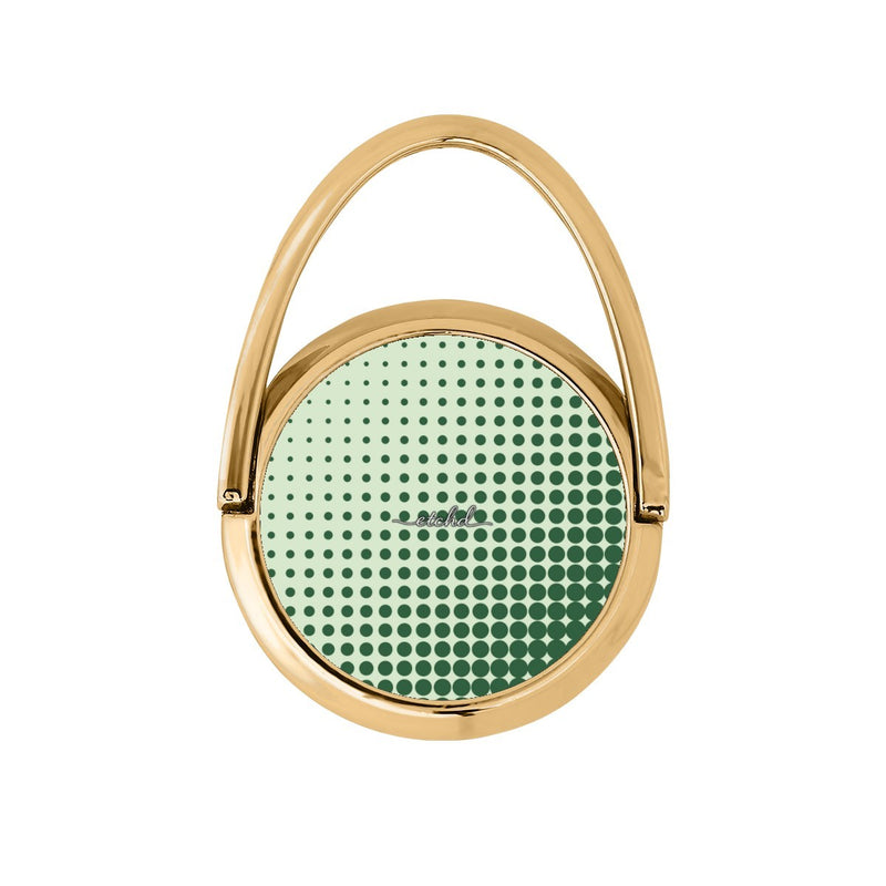Matcha Halftone Hoop Ring Holder-zoom-