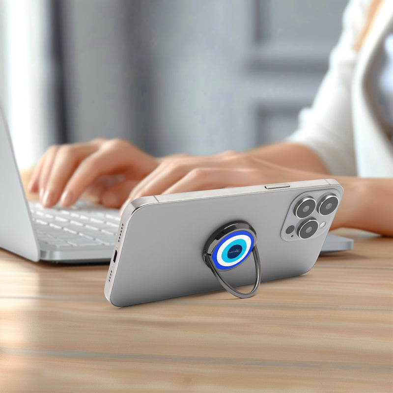 Abstract Evil Eye Phone Ring Holder-zoom-