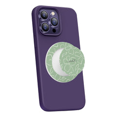Sage & Cream Floral Phone Grip And Stand by etchd, view 3