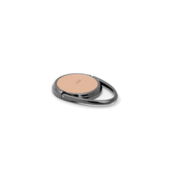 Terracotta & Cream Striped Phone Ring Holder by etchd, view 2