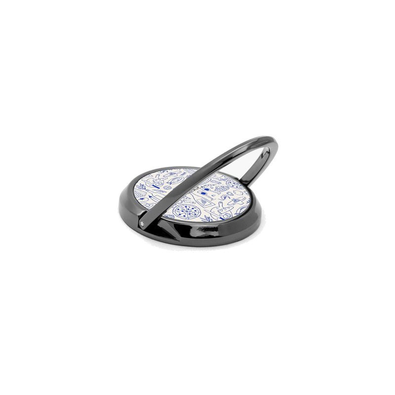 Food Pattern Phone Ring Holder-zoom-