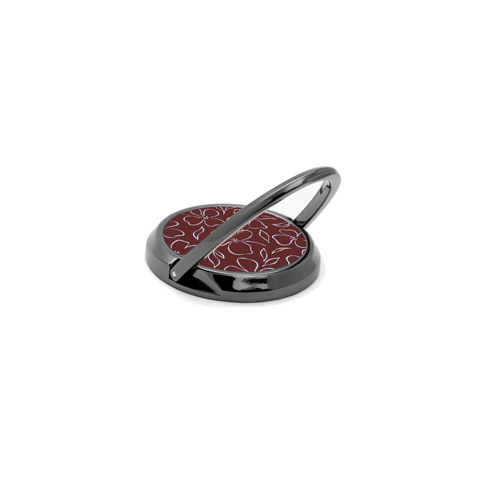 Blue & Cherry Floral Phone Ring Holder by etchd, view 5