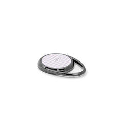 Lilac & White Gingham Phone Ring Holder by etchd, view 2