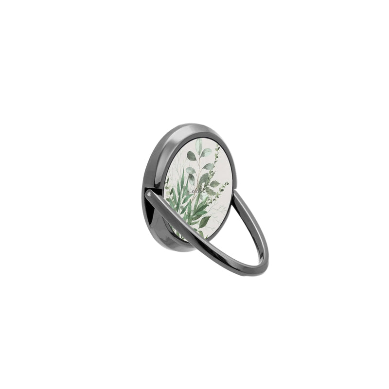 Botanical Leaf Phone Ring Holder-zoom-