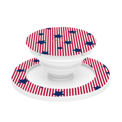 Red Stripes & Blue Stars Phone Grip And Stand by etchd