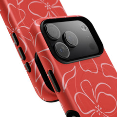 Poppy & Blush Floral Magnetic Phone Case by etchd, view 100