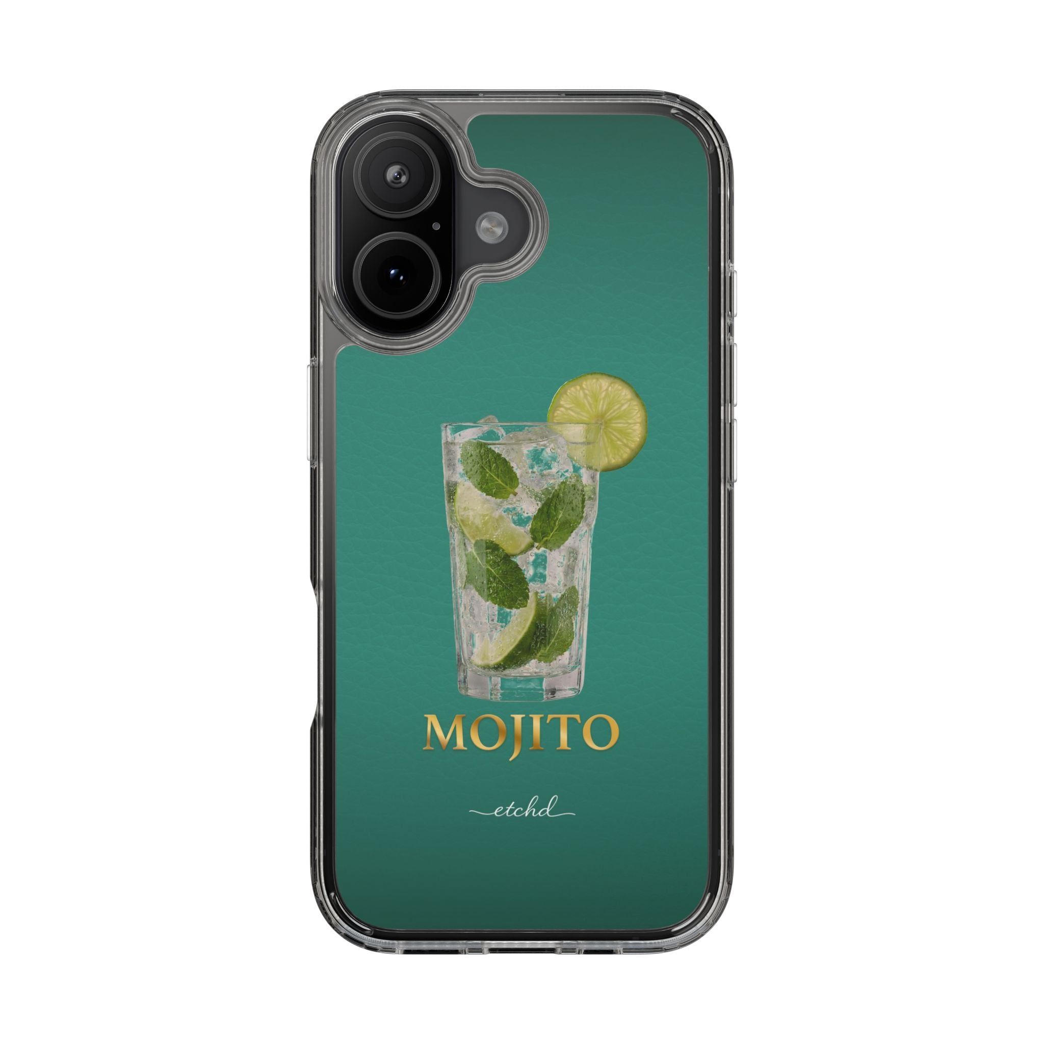 Mojito Clear Phone Case by etchd, view 24