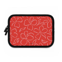 Poppy & Blush Floral Laptop Sleeve by etchd, view 2