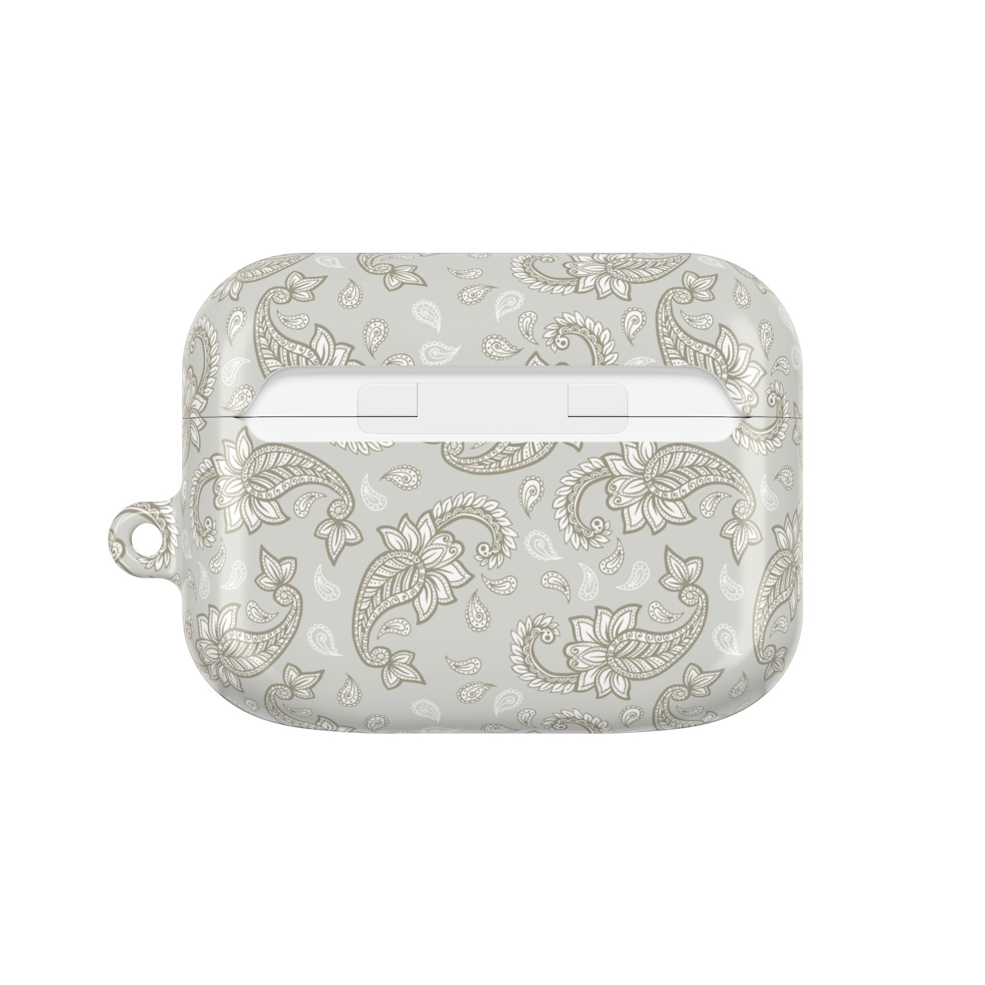 Beige Paisley AirPod Case by etchd, view 7