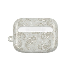 Beige Paisley AirPod Case by etchd, view 7
