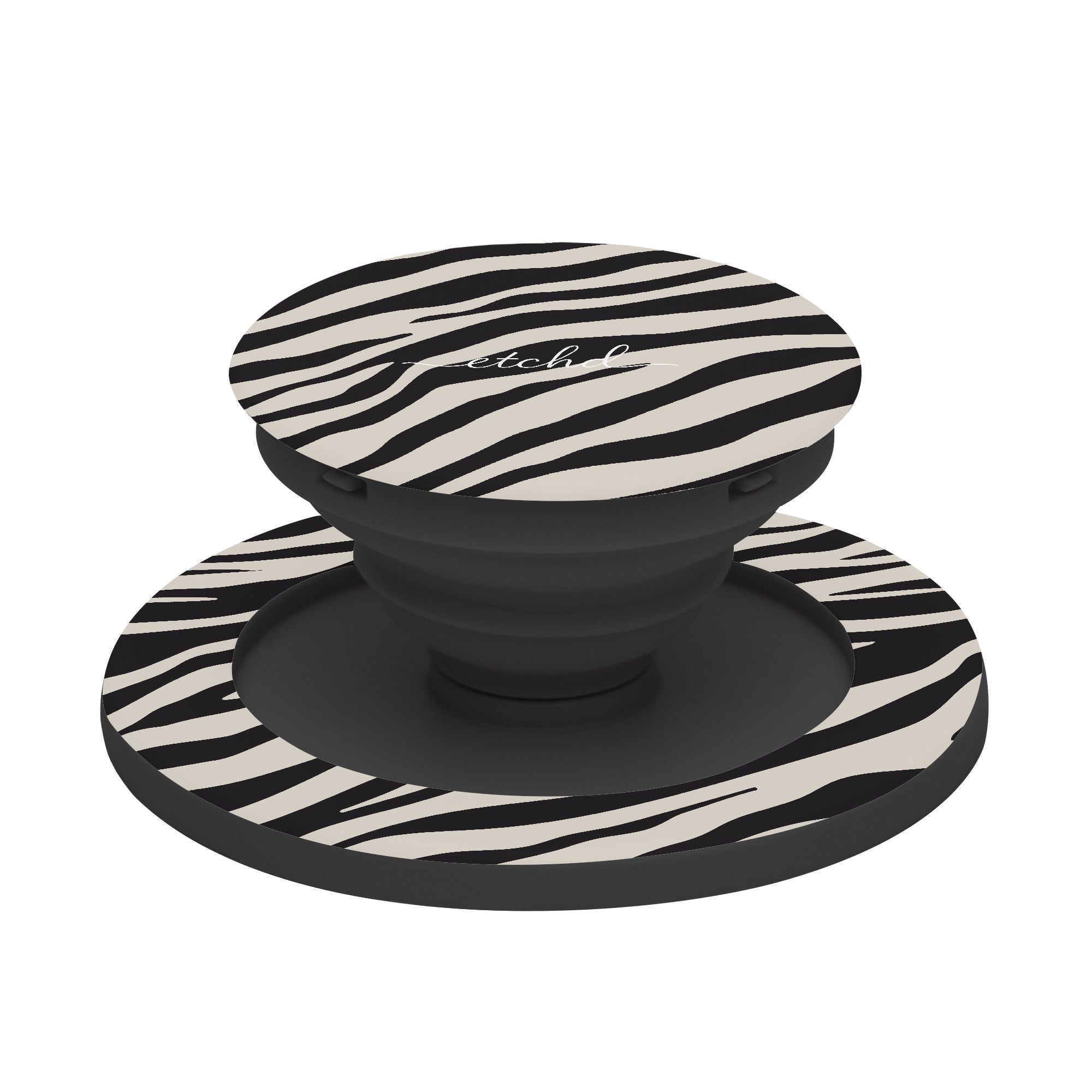 Zebra Print Phone Grip And Stand by etchd, view 6
