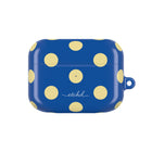 Butter & Cobalt Polka Dot Custodia per AirPods