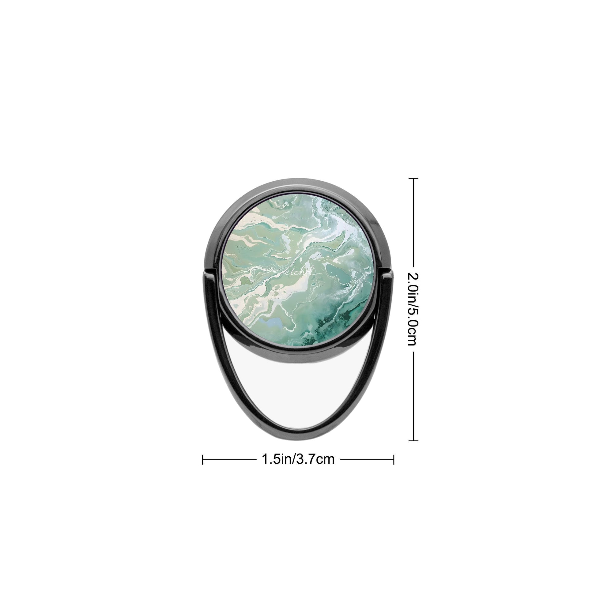 Tide Pool Phone Ring Holder by etchd, view 3
