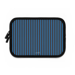 Espresso And Cerulean Laptop Sleeve by etchd, view 2