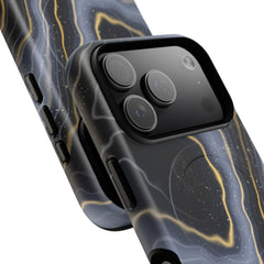 Obsidian Gold Magnetic Phone Case by etchd, view 100