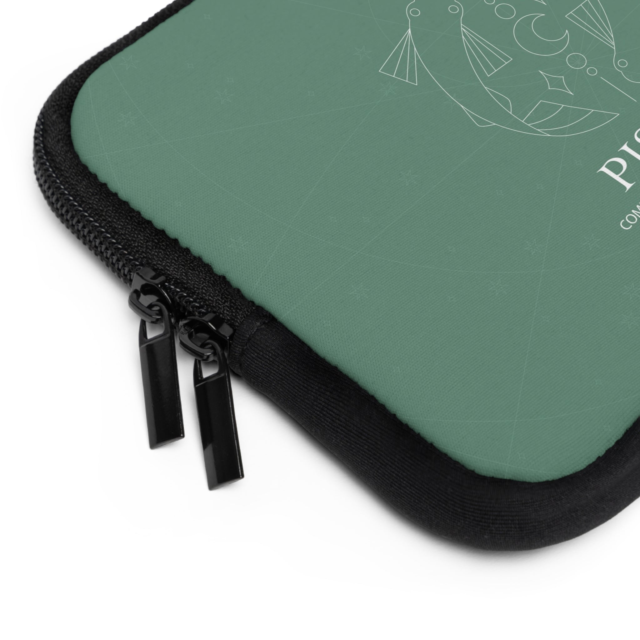 Pisces Laptop Sleeve by etchd, view 2