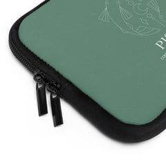 Pisces Laptop Sleeve by etchd, view 2