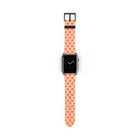 Coral & Peach Polka Dot Smartwatch Strap