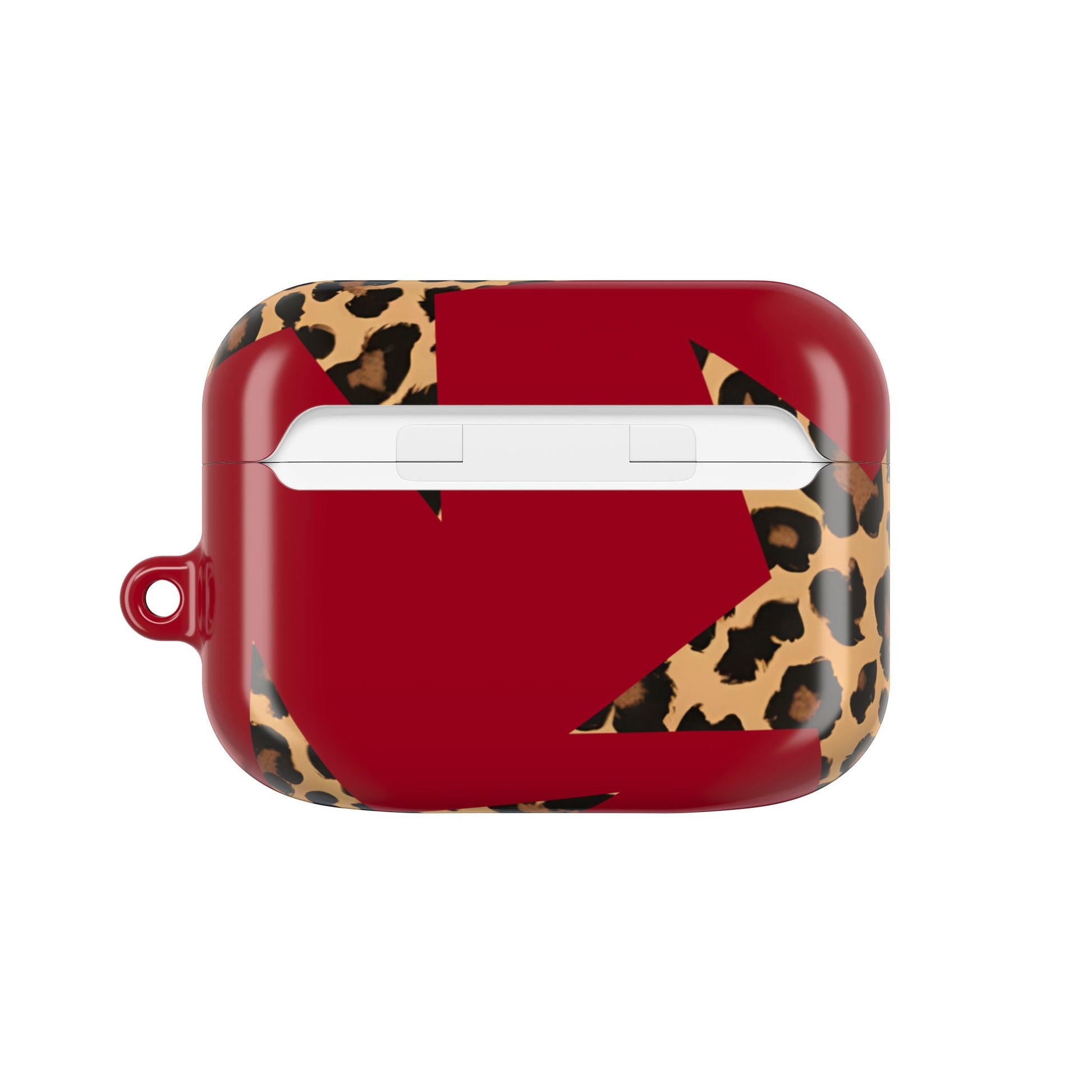 Red & Leopard Stars AirPod Case by etchd, view 7