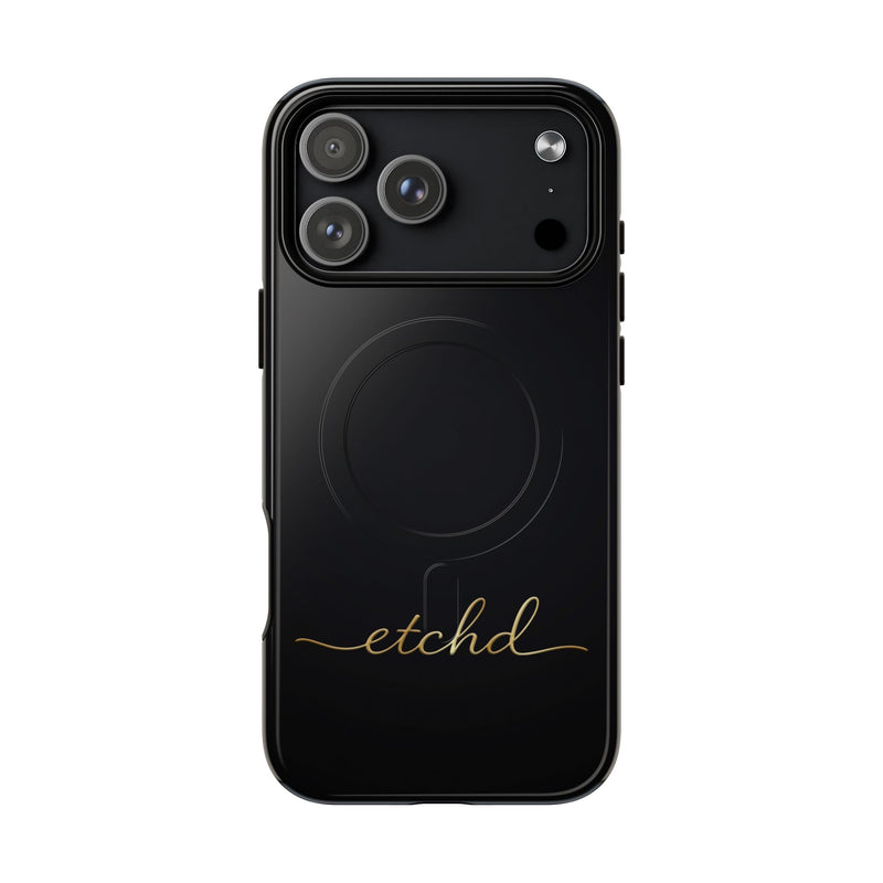 Etchd Signature Black Magnetic Phone Case by etchd, view 31