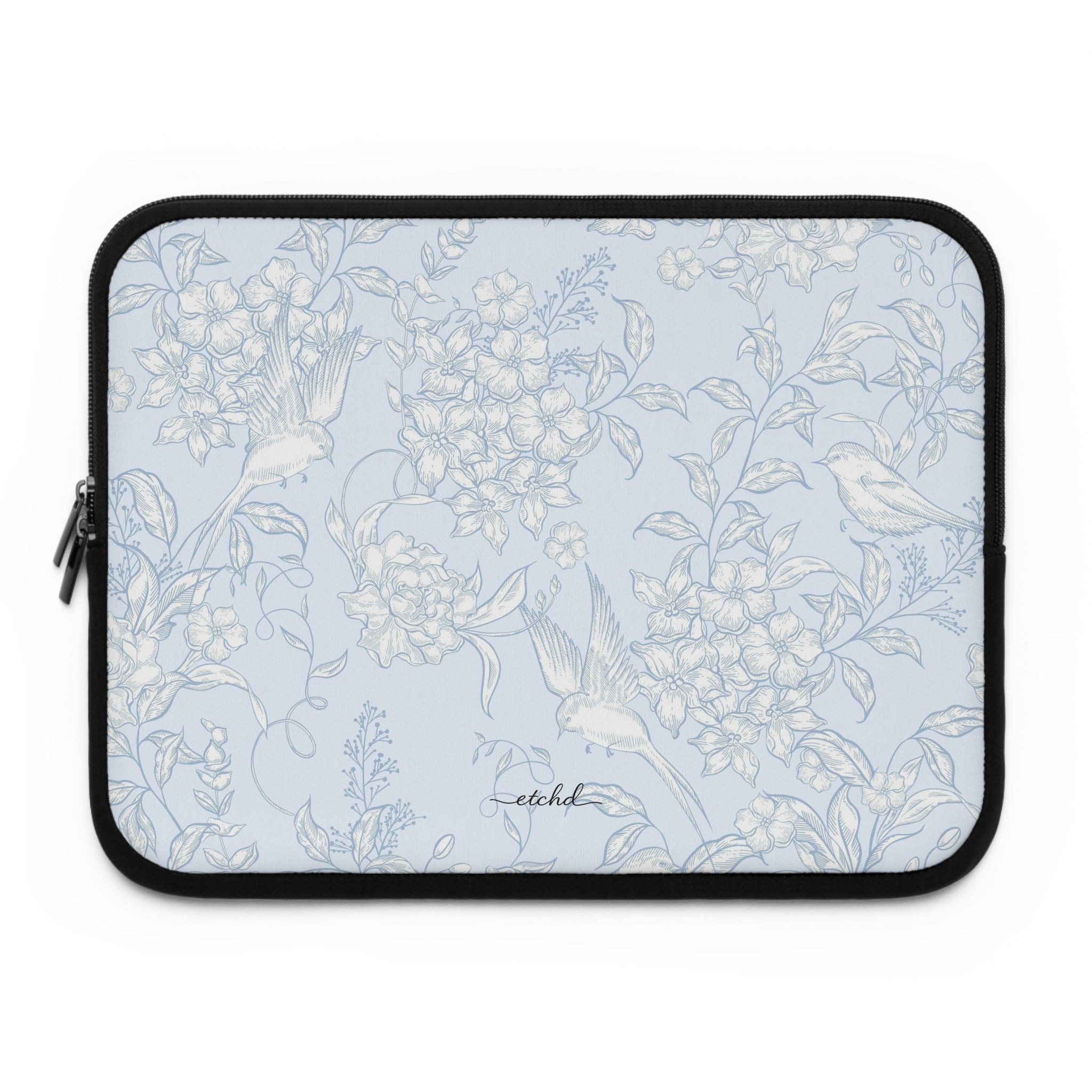Hummingbird Bloom Laptop Sleeve by etchd