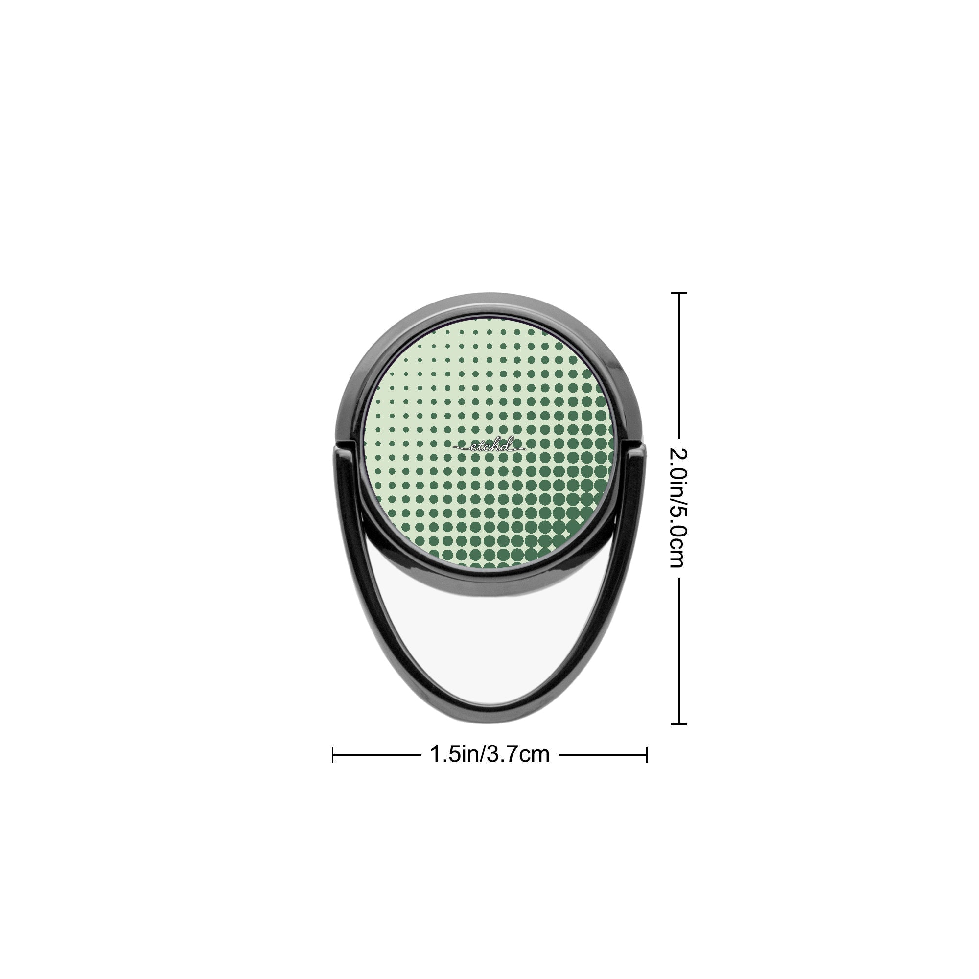 Matcha Halftone Phone Ring Holder by etchd, view 3