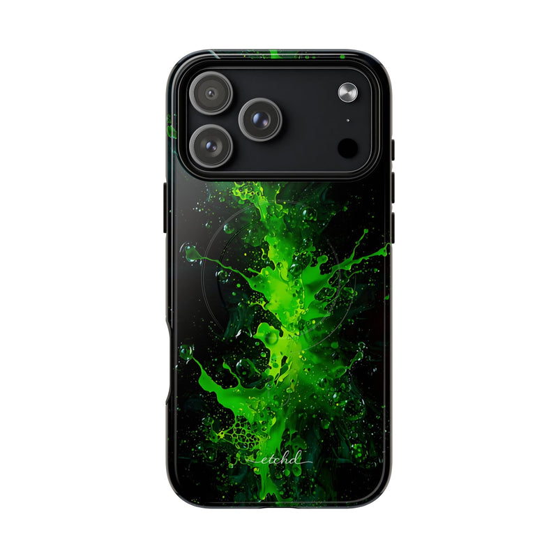 Toxic Bloom Magnetic Phone Case by etchd, view 31