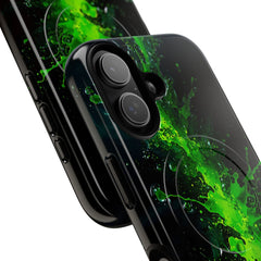 Toxic Bloom Magnetic Phone Case by etchd, view 87