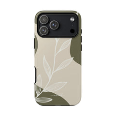 Olive Leaf Phone Case by etchd, view 29