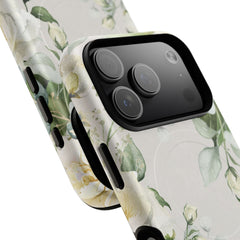 White Roses Magnetic Phone Case by etchd, view 100