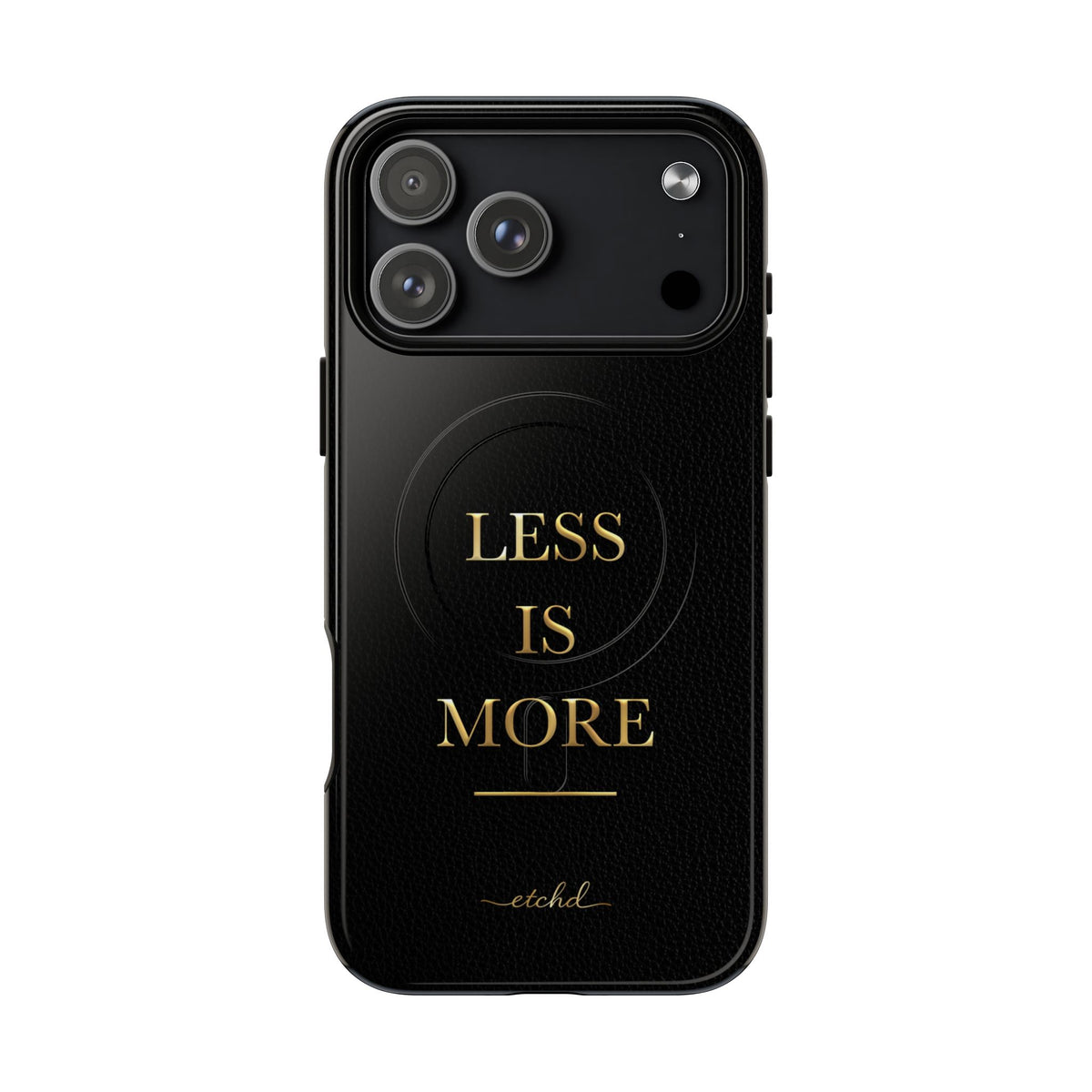 Less Is More Magnetic Phone Case by etchd, view 16