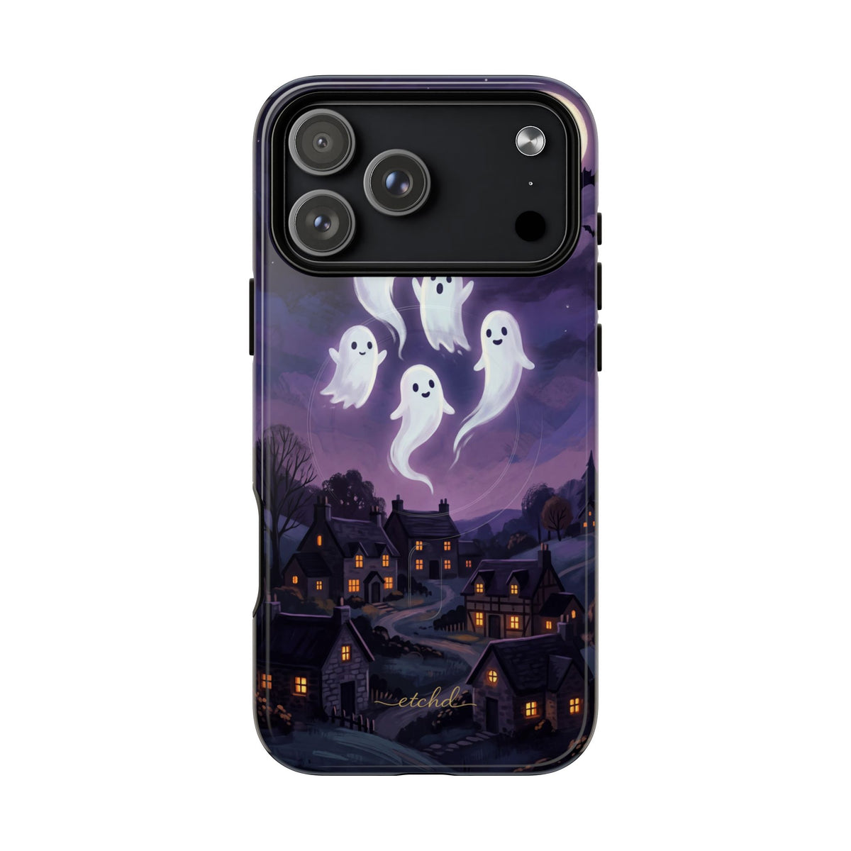 Ghost Parade Magnetic Phone Case by etchd, view 31