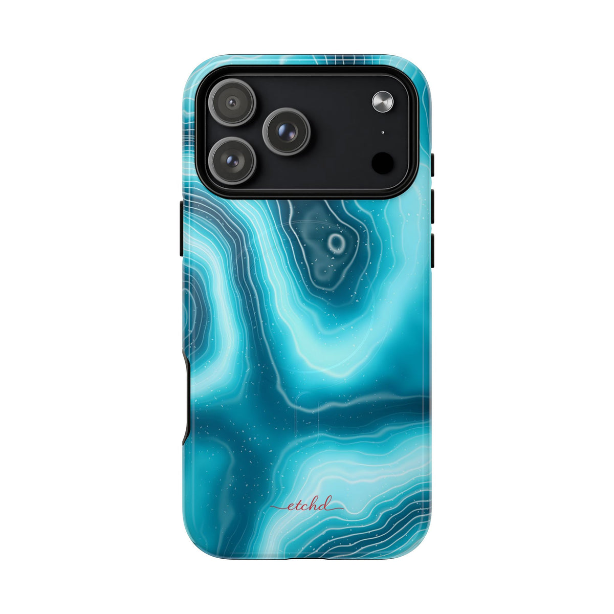 Aquamarine Magnetic Phone Case by etchd, view 31