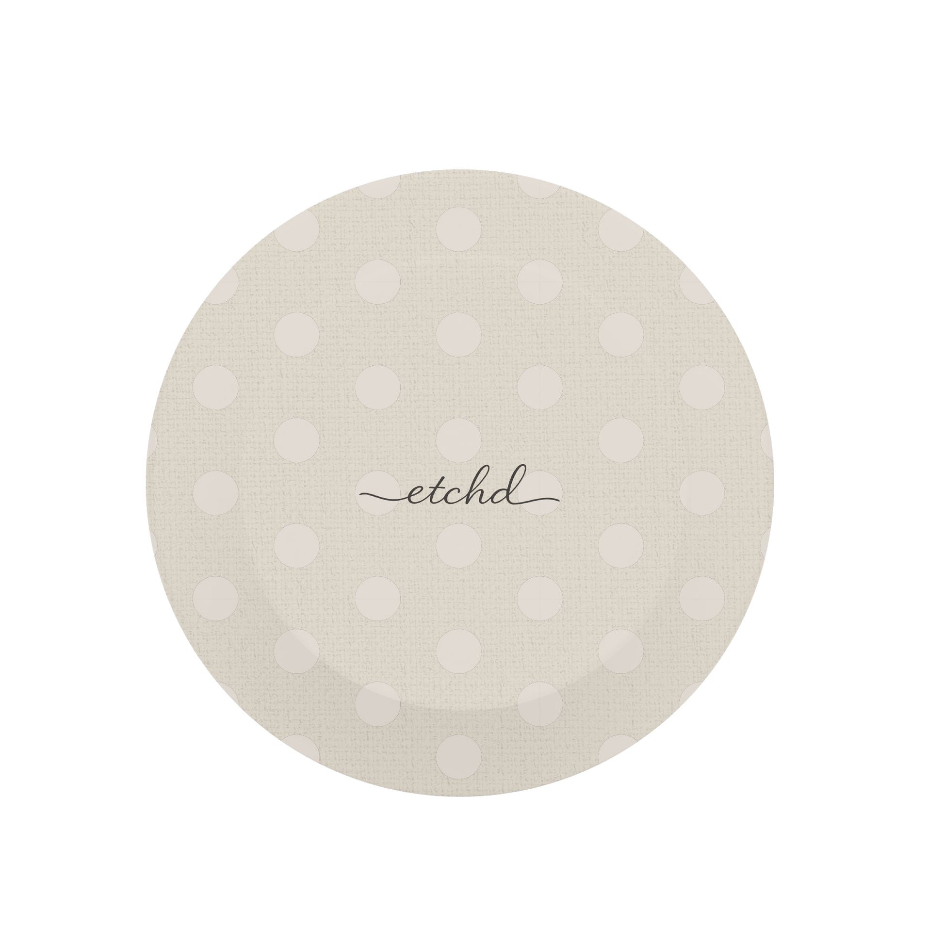Neutral Polka Dot Phone Grip And Stand by etchd, view 3