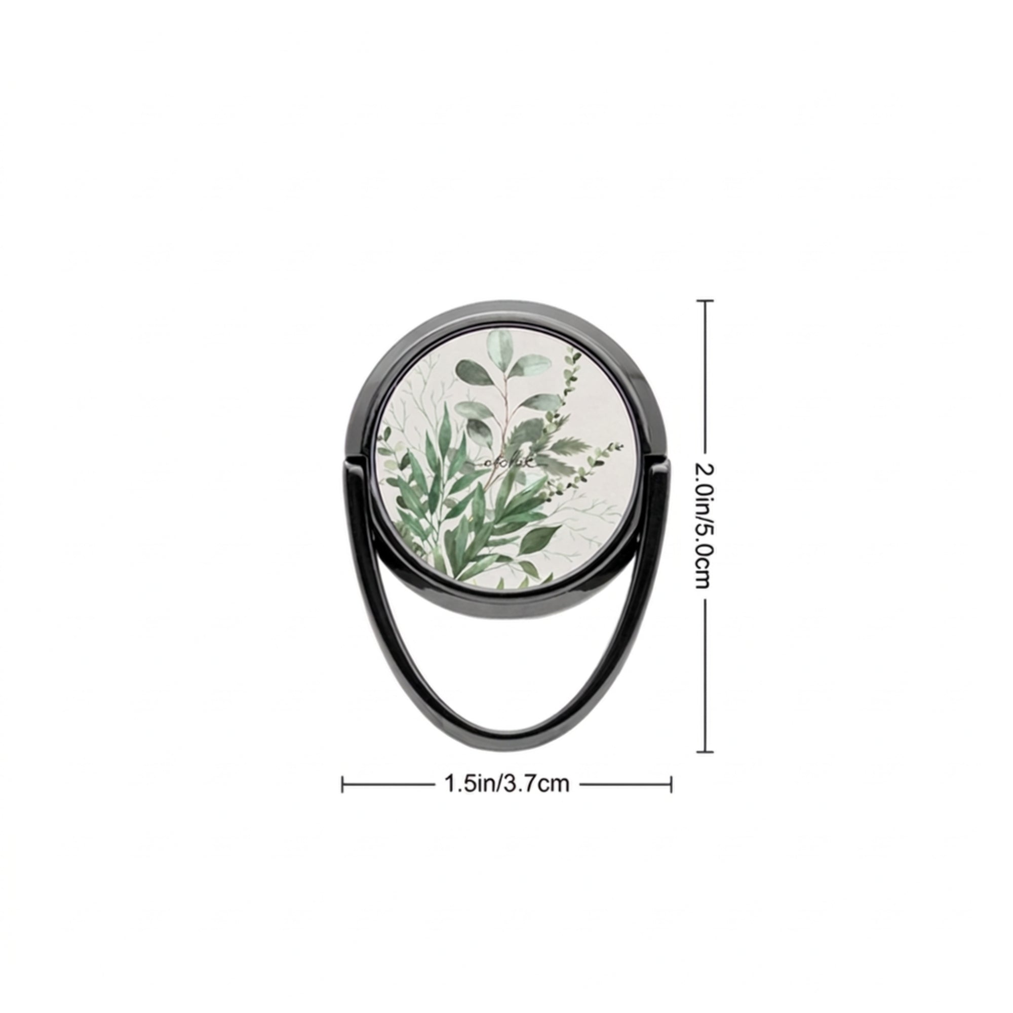 Botanical Leaf Phone Ring Holder by etchd, view 3