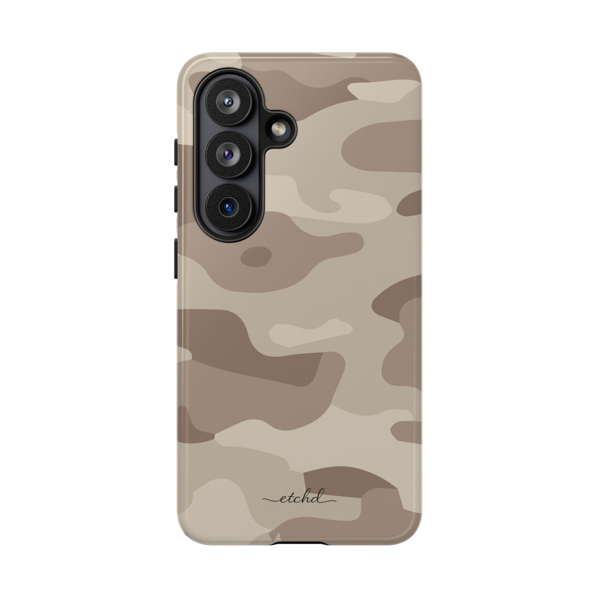 Beige Camo Phone Case by etchd, view 62