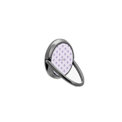 Lilac Polka Dot Phone Ring Holder by etchd, view 8