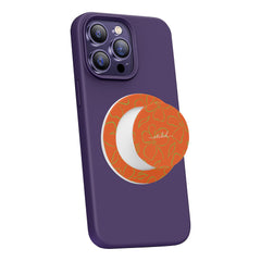 Persimmon & Wasabi Floral Phone Grip And Stand by etchd, view 7