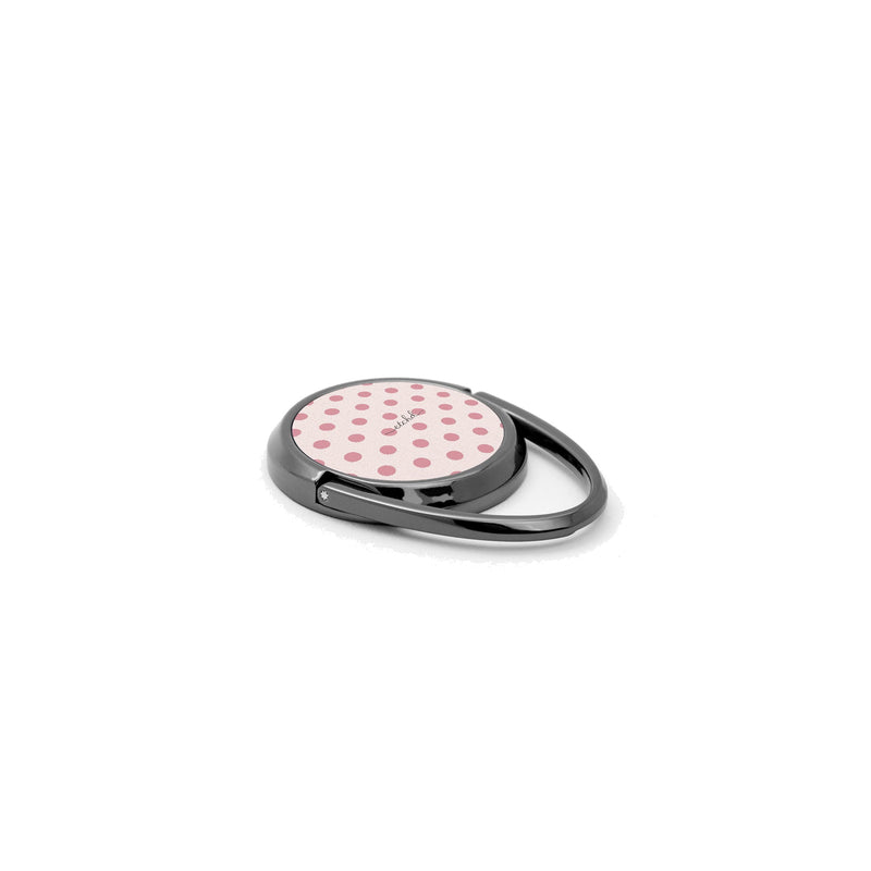 Blush Polka Dot Anneau de Maintien Téléphone-zoom-