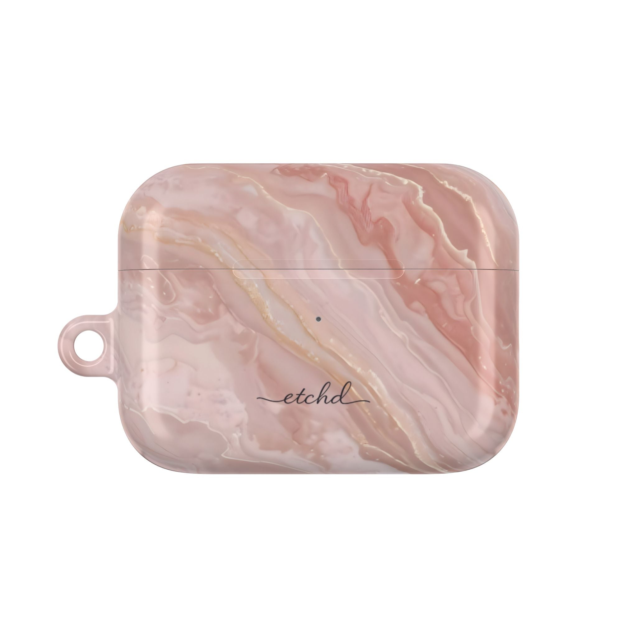 Rose Quartz AirPod Case by etchd, view 2