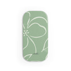 Sage & Cream Floral Click-On Phone Grip