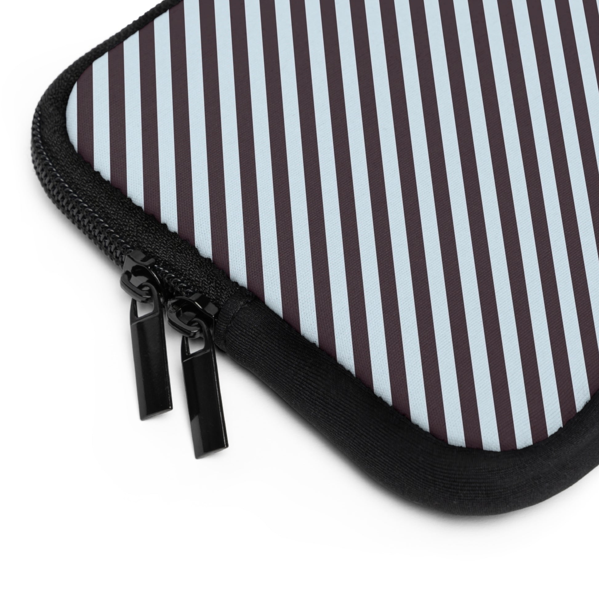Plum & Blue Striped Diagonal Laptop Sleeve by etchd, view 12