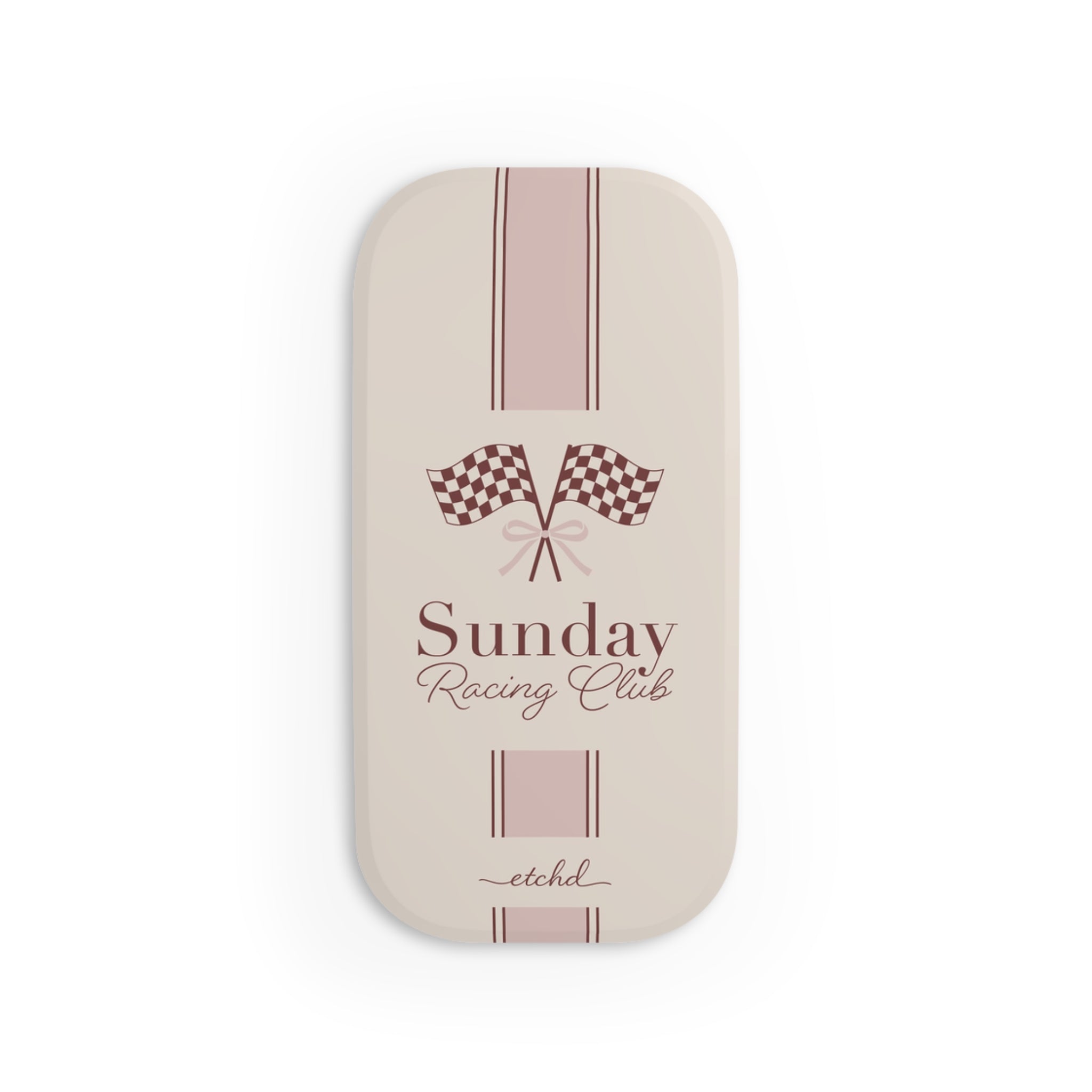 Sunday Racing Click-On Phone Grip by etchd, view 2