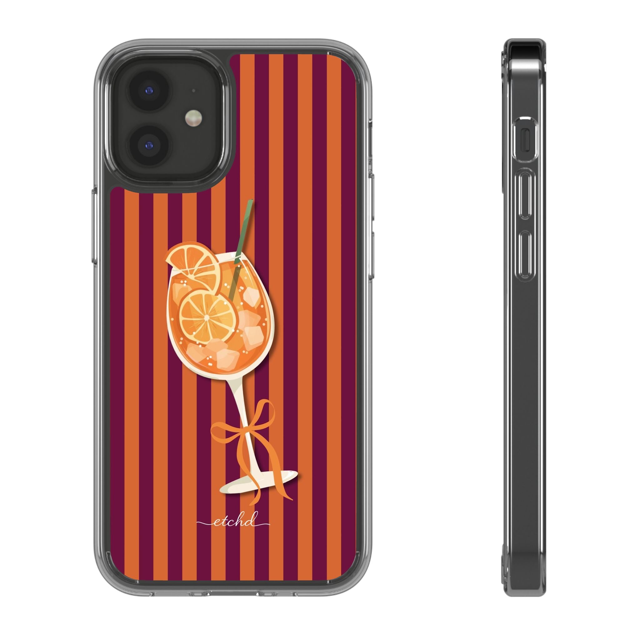 Aperol Spritz Clear Phone Case