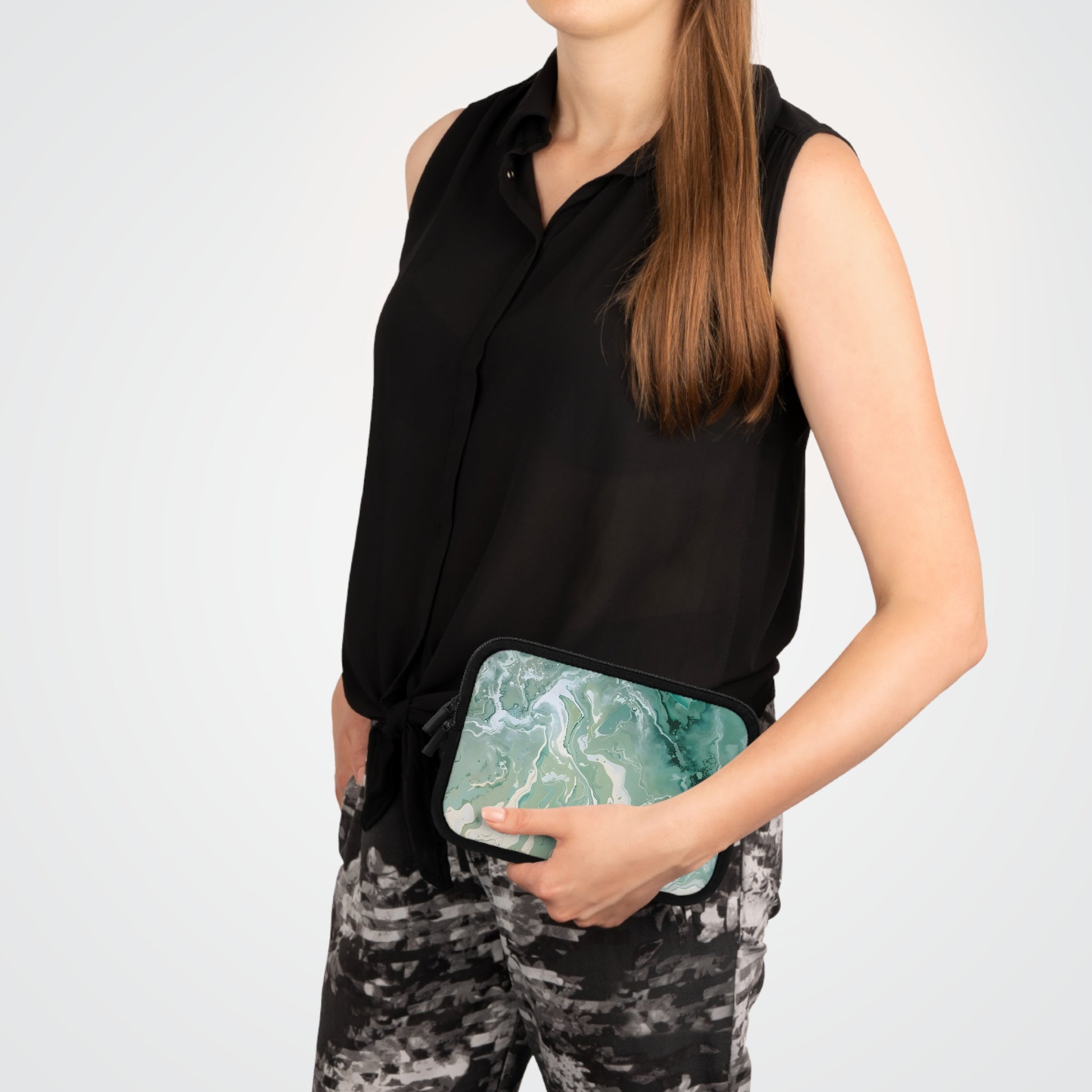 Tide Pool Laptop Sleeve by etchd, view 15