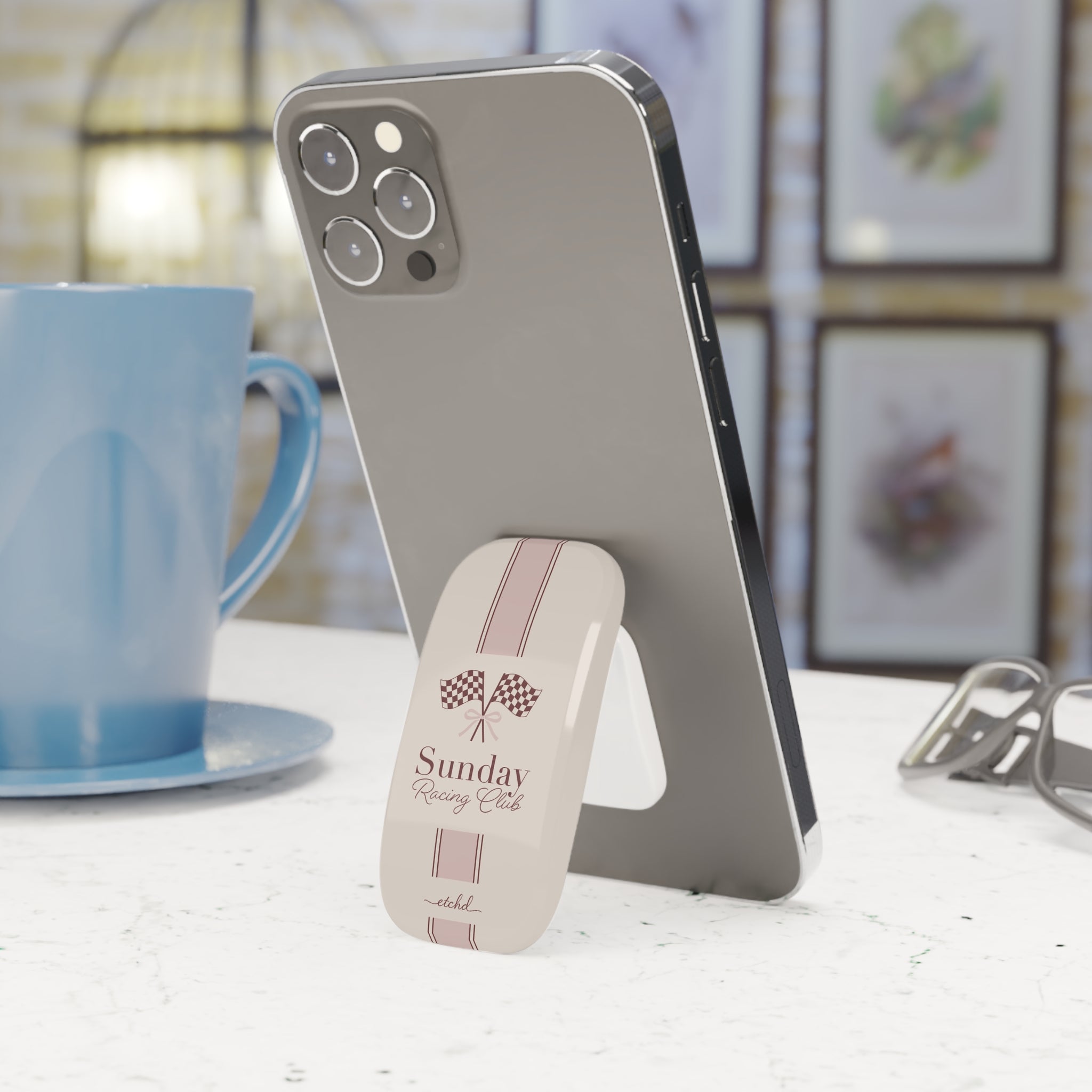 Sunday Racing Click-On Phone Grip